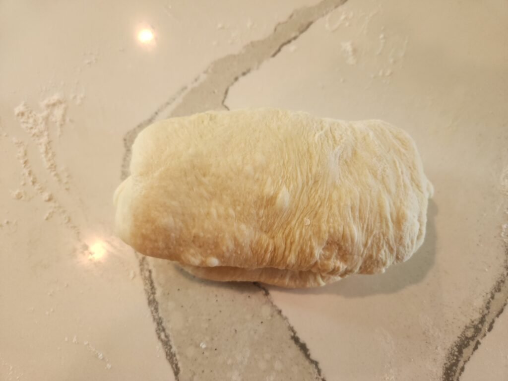 Dough that needs to be kneaded