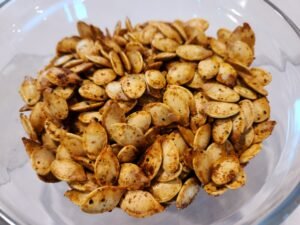 Roasted pumpkin seeds