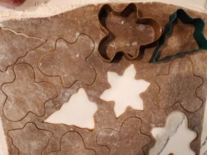 Cut Out Gingerbread Shapes