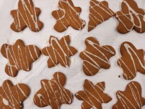 Low Sugar Gingerbread Cookies