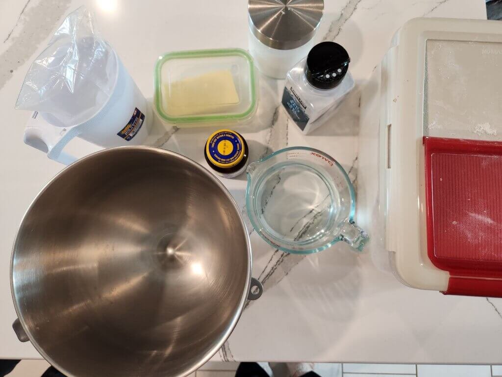 Soft bread recipe ingredients