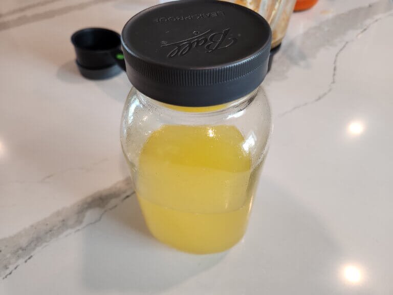 Saving left over fermented hot sauce brine