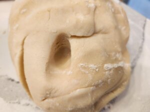 greek easter cookie dough