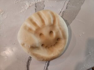 Greek Twist Cookie Dough Before Resting