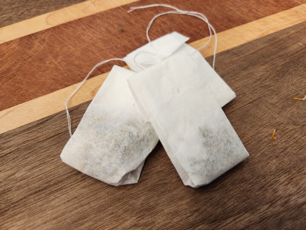 homemade teabags