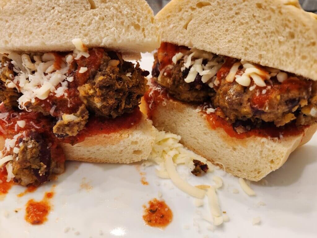 Lentil Meatballs with Ground Beef - Healthy Meatball Recipe