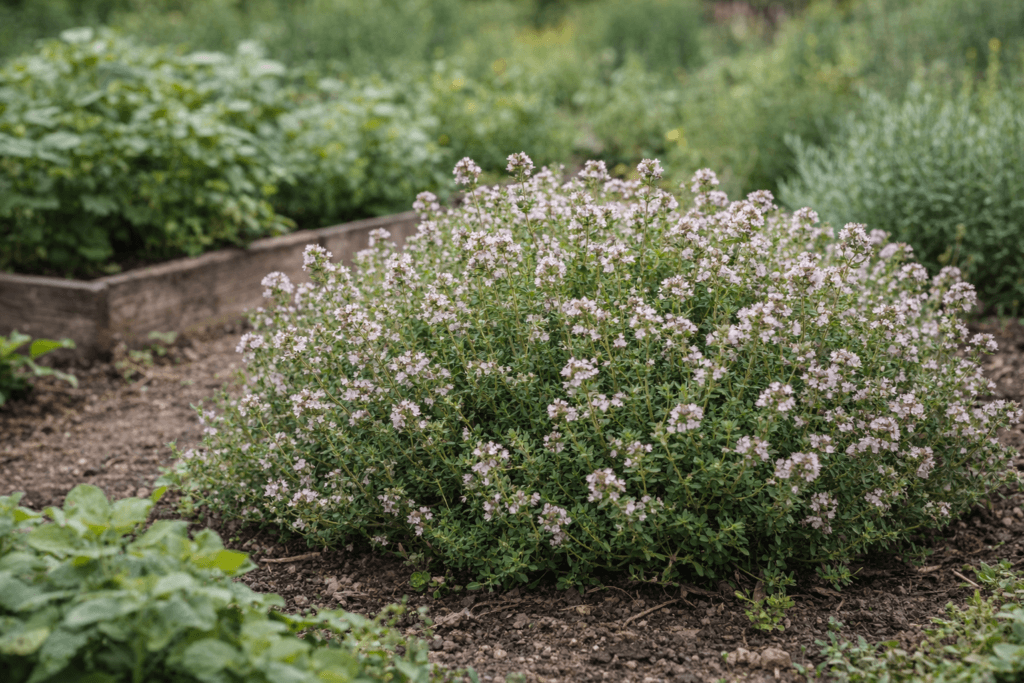 Thyme Flowering