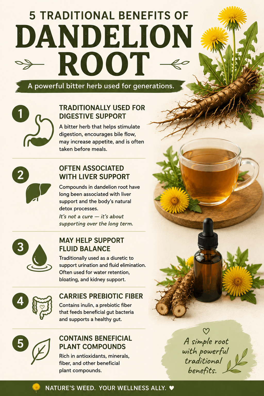 Dandelion Root Benefits (Why It's Been Used for Generations) - DBS Farm ...