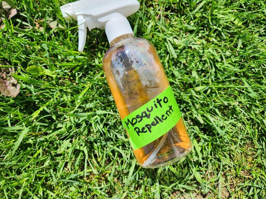 Mosquito Repellent Labeled