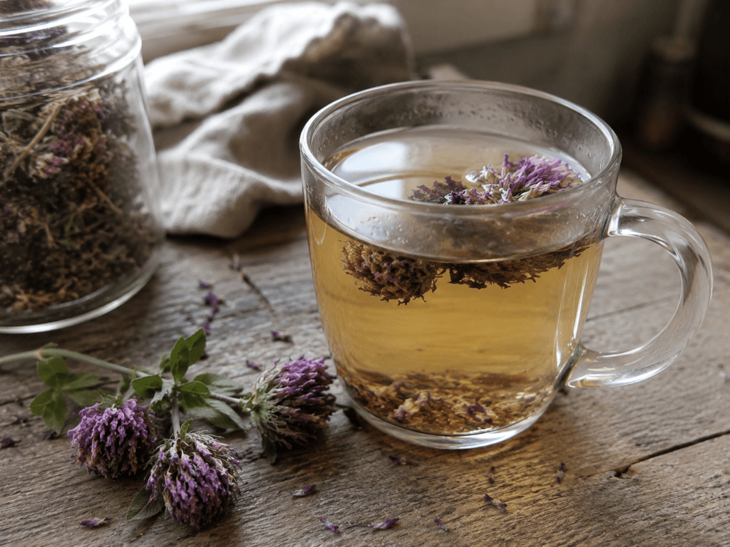 Red Clover in Tea
