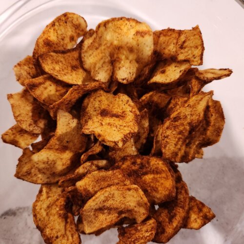Apple Chips in the Dehydrator