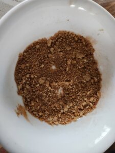 Apple Fritter Bread - Bread Topping