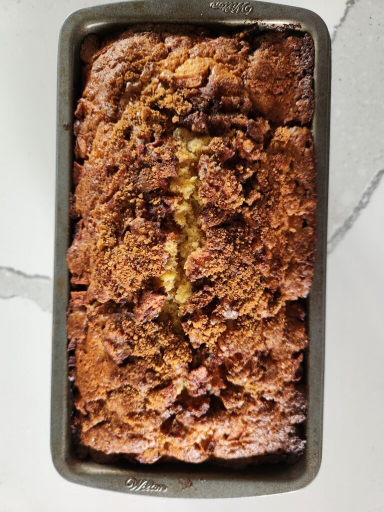 Baked Apple Fritter Bread