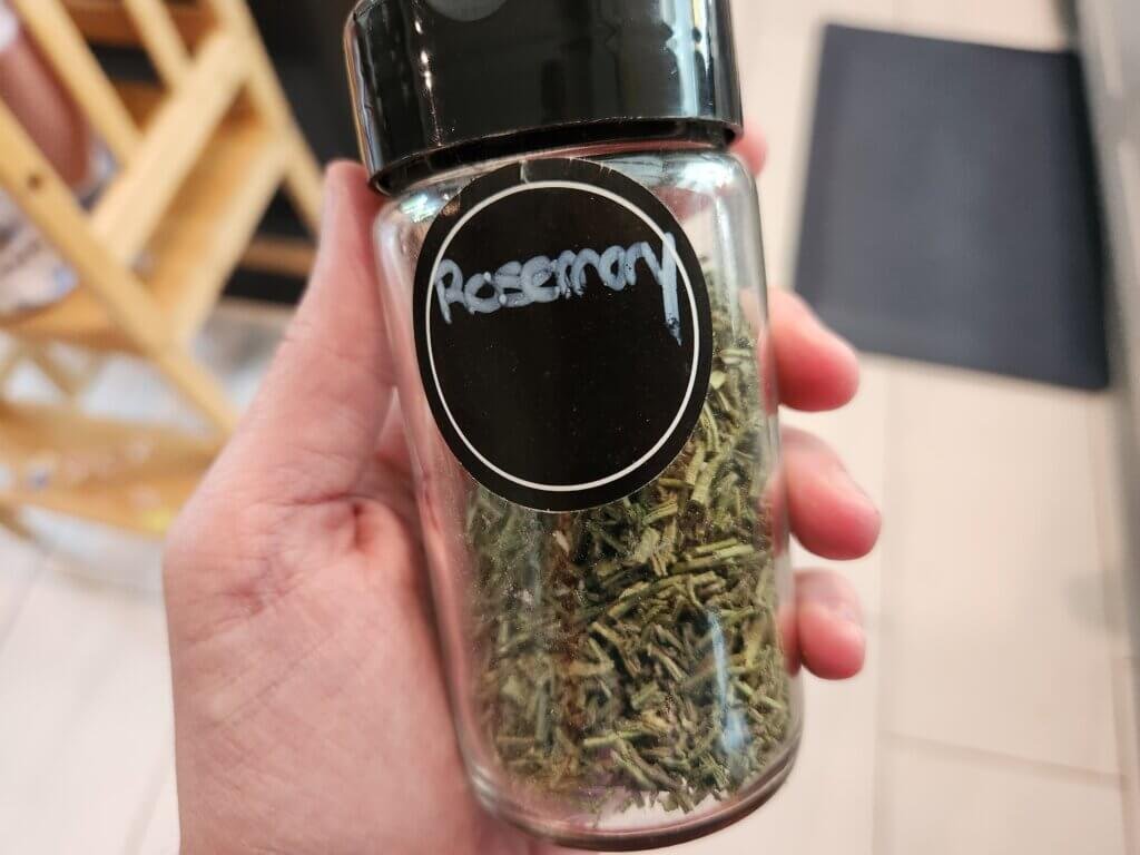 Dried Rosemary from the Garden