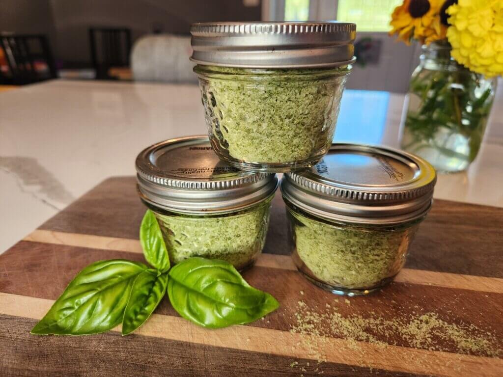 Homemade Basil Salt